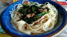 ほうれん草のスパゲティ 