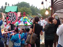 保育園の【納涼祭】で焼きそばを・・・。