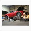 某自動車部車ワンエイティー。