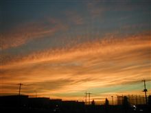 夏の夕焼け