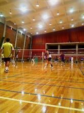 バド、今季初練習♪