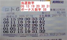 第４０５回　ロト６　ｋｔｋｒ