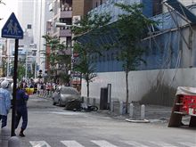 生コンが降ってきた！