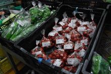 野菜の買出し