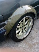 フェンダーカット完成