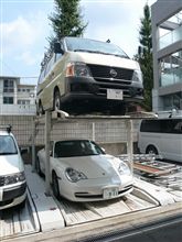 夏休み終了　ポルシェ通勤