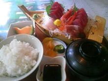 刺身定食♪