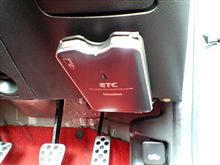 ＥＴＣ、ついに装着！！