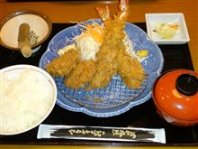【えびヒレカツランチ】～♪