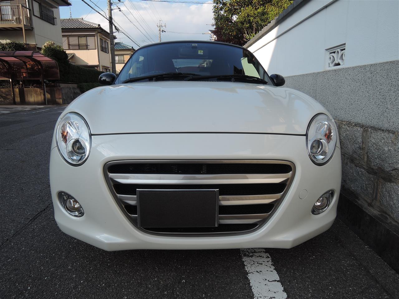 コペン セロ LA400K Jmode フロントグリル ブラックマイカ