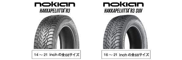 新製品 スタッドレスタイヤ「Hakkapeliitta R3」「Hakkapeliitta R3 ...