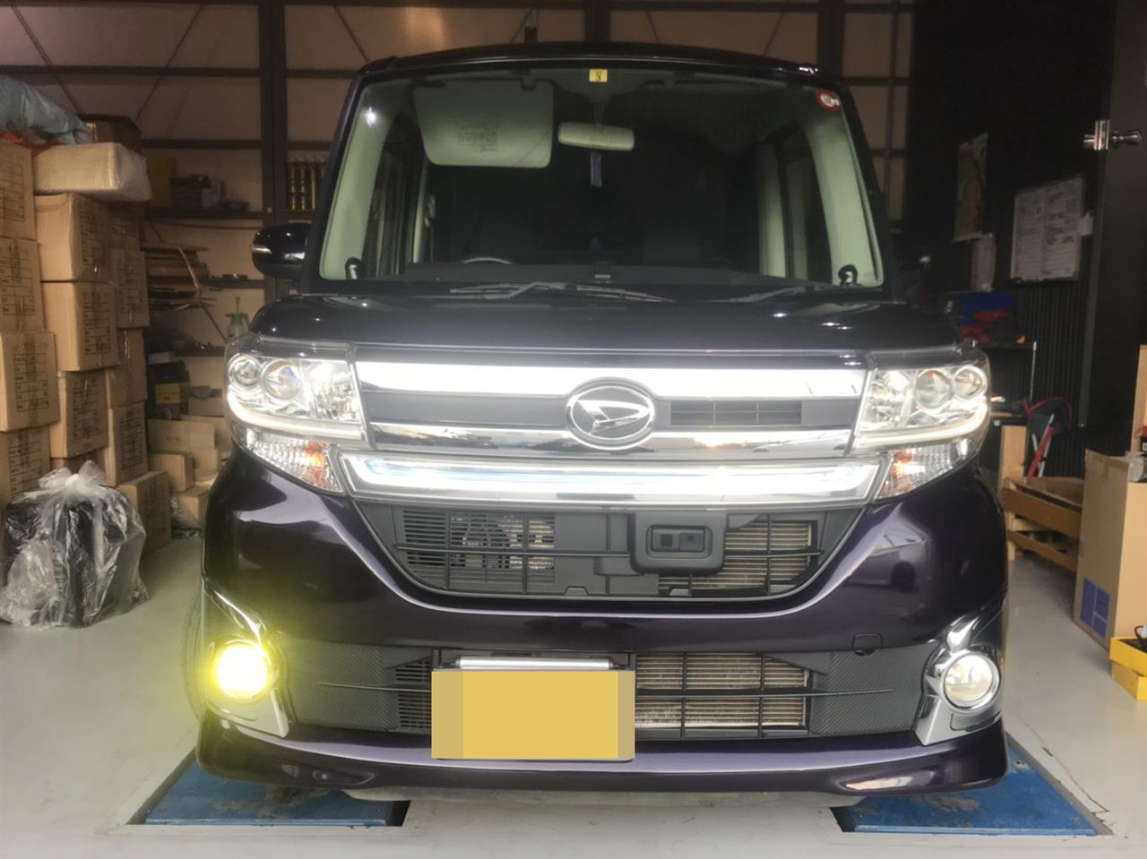 La600タントフォグledイエロー化 Mファクトリー ショップのブログ Custom Pro Shop M ファクトリー みんカラ