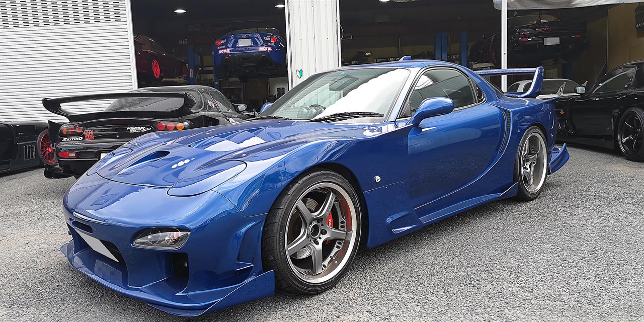 特選中古車 Rx 7 Fd3s 6型 5mt 青 走行距離39 700 R Magic おーはらのブログ R魔 おーはら裏日記 みんカラ
