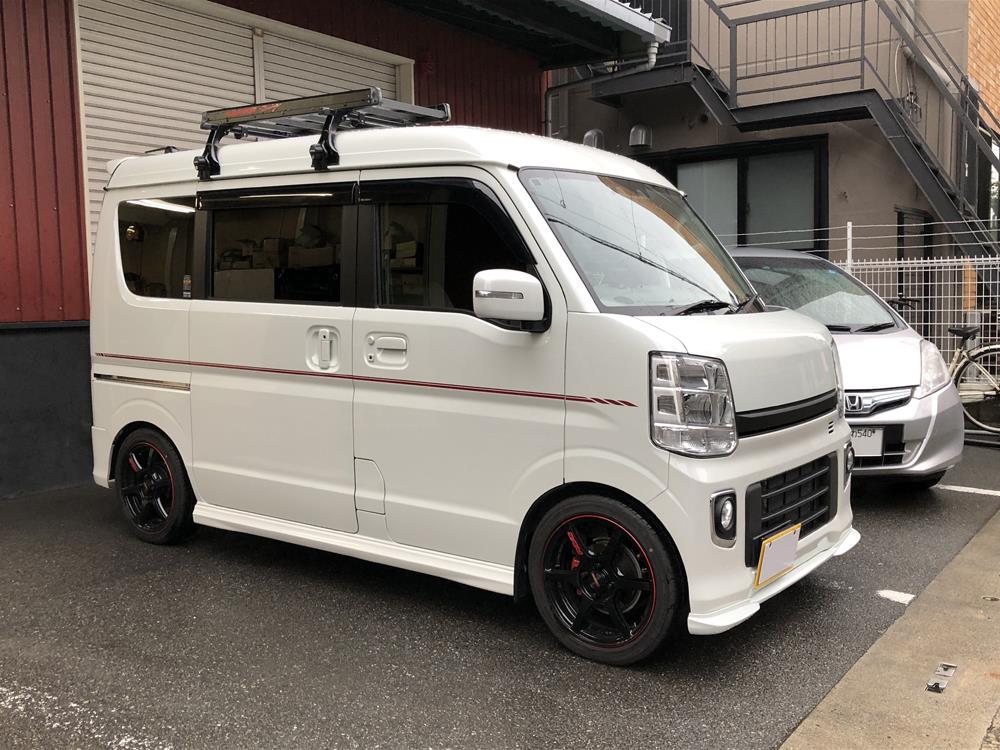 SUZUKI エブリィワゴン の 予約施工です!|ハセ・プロのブログ|ハセ