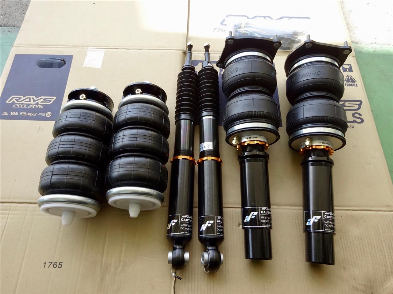 送料エアサス 足回りのみ リモコン類等無 エアサス通販 Air Force Suspension オンラインショップ