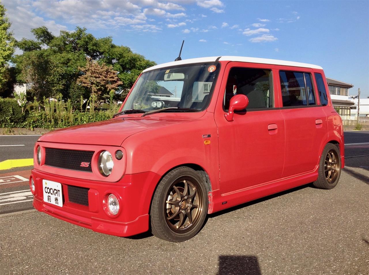 アルトラパンss アルトターボrs スバルr1 足回りカスタムでいい感じ Cockpitのブログ Cockpit みんカラ