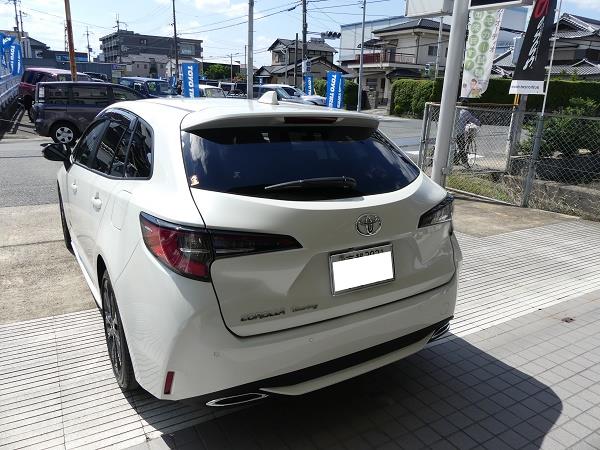 トヨタ カローラツーリングにソニックプラスの取付です。 | 車の
