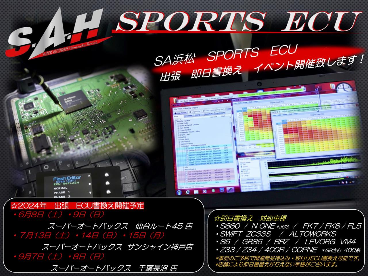 S660 x HKS Flash Editor SA浜松Spec｜スーパーオートバックス