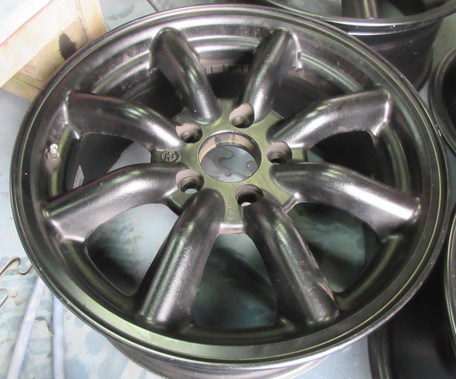 RS Watanabe Forging-R 15×8J ±0 4H-114.3 艶消しブラック 15
