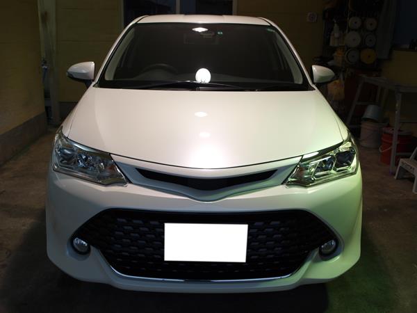 キムタクのcmでお馴染みの トヨタ カローラフィールダー のガラスコーティング リボルト茨城 Revoltのブログ 車とバイクのガラスコーティングはリボルトグループへ みんカラ