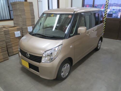 日産 ルークス（スズキ パレットにも適合ok）、採寸＆装着確認