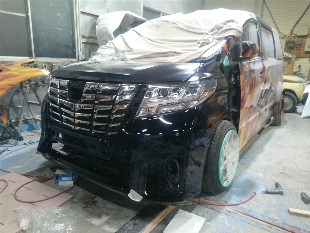 堀越style ヴェルファイア 30アルファードの顔面を移植 フェンダーニコイチ Car Service Hiroのブログ Car Service Hiroのページ みんカラ