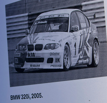 2004年のETCC、2005年のWTCCのE46 BMW320i