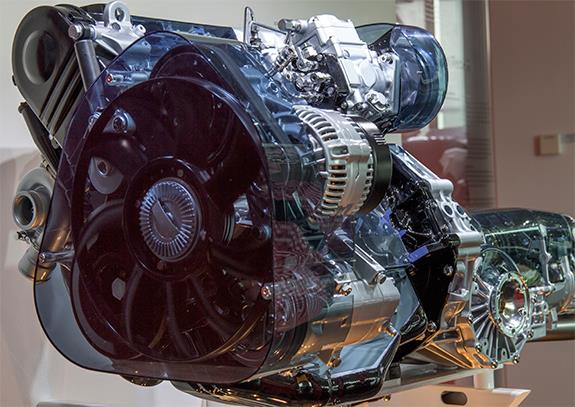 AEL Type 2.5 litre five-cylinder TDI engine 型式AEL 2.5L 直列5気筒TDI ディーゼルエンジン