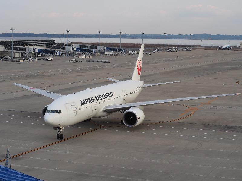 セントレア(中部国際空港)JAL航空機(2)