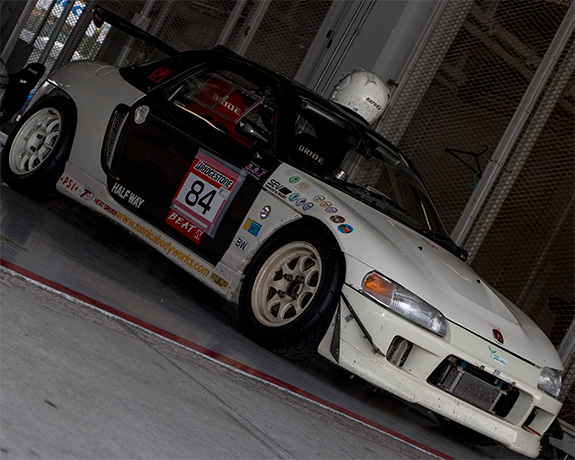 烈ビート 鈴鹿フルコース ホンダ ビート Honda Beat 白君