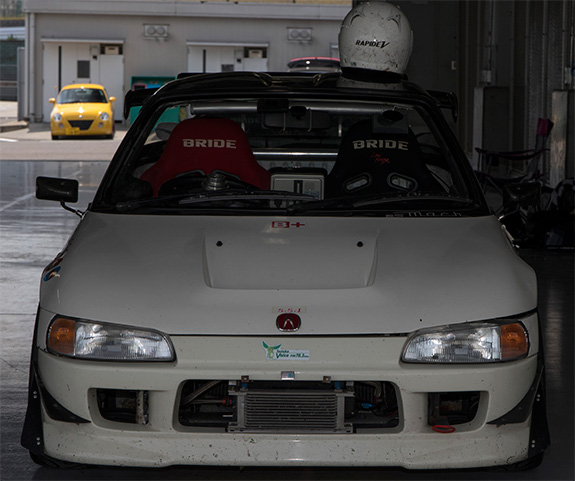 烈ビート 鈴鹿フルコース ホンダ ビート Honda Beat 白君