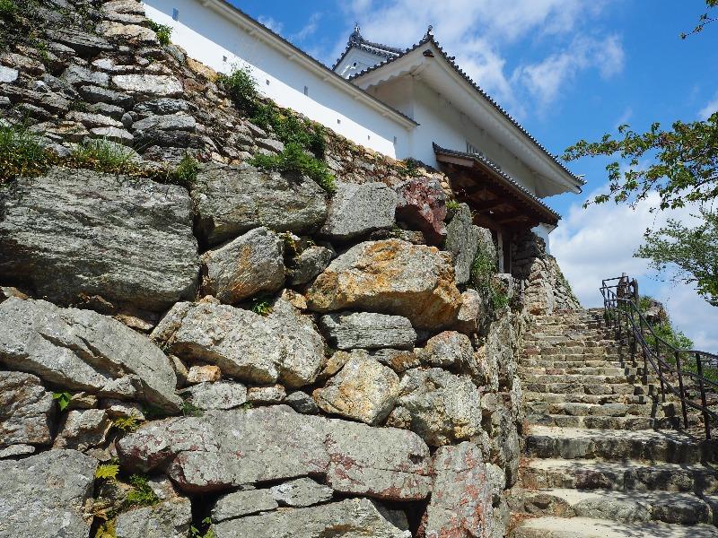 浜松城 天守門 野面積み