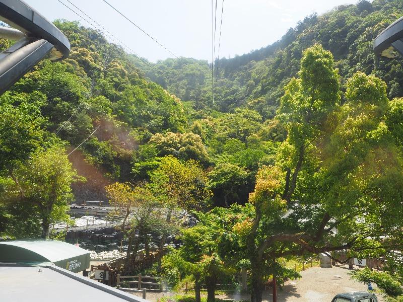 金華山ロープウェー 山麓駅~山頂駅
