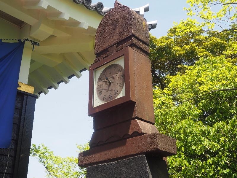 岐阜城 お城時計