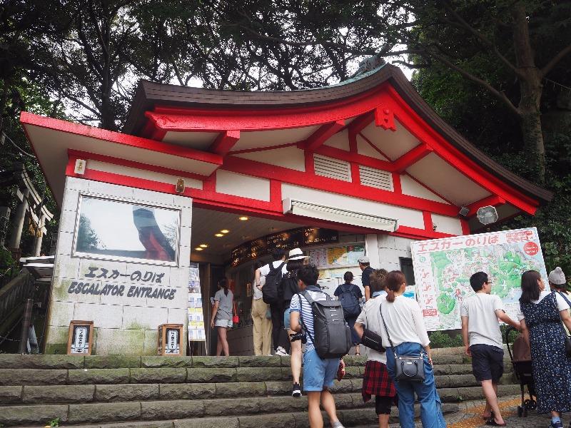 江の島 エスカーのりば