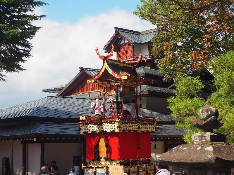櫻山八幡宮 からくり奉納 布袋台