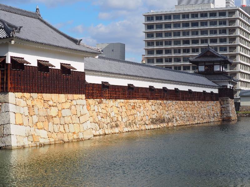 広島城 平櫓、多聞櫓、太鼓櫓