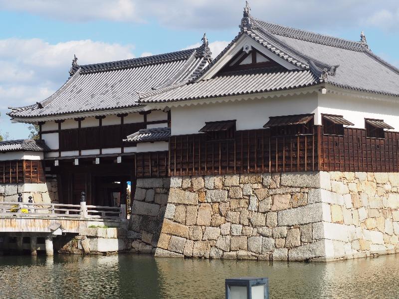 広島城 御門橋、表御門