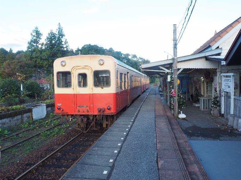 小湊鐵道 養老渓谷駅 キハ200形気動車