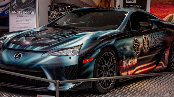 ヤマハ・コミュニケーションプラザ LEXUS LFA ANGEL IN CAR