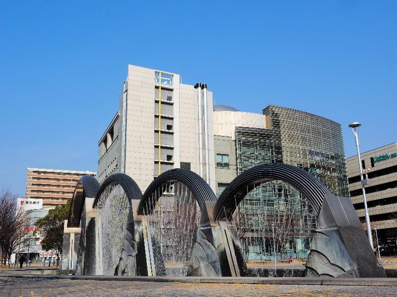 四日市市立博物館 噴水