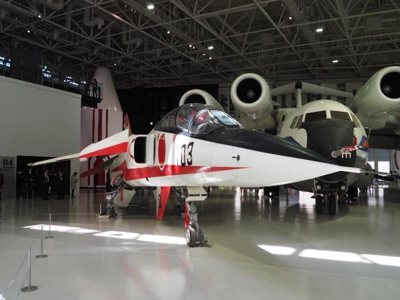 かかみがはら航空宇宙科学博物館 三菱 T-2 CCV研究機