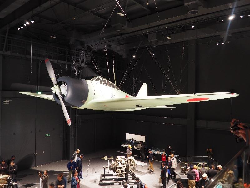 かかみがはら航空宇宙科学博物館 海軍 十二試艦上戦闘機(「零戦」試作機)