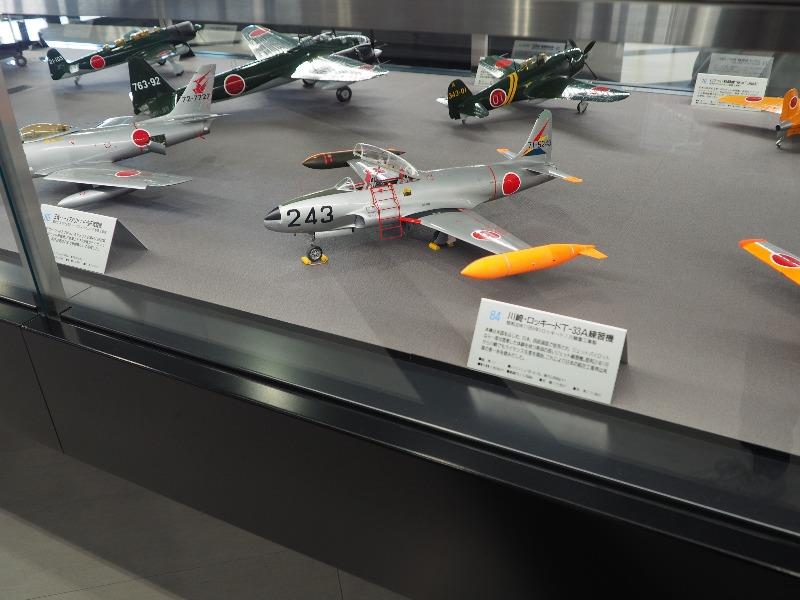 あいち航空ミュージアム 名機百選 川崎・ロッキード T33-A 練習機