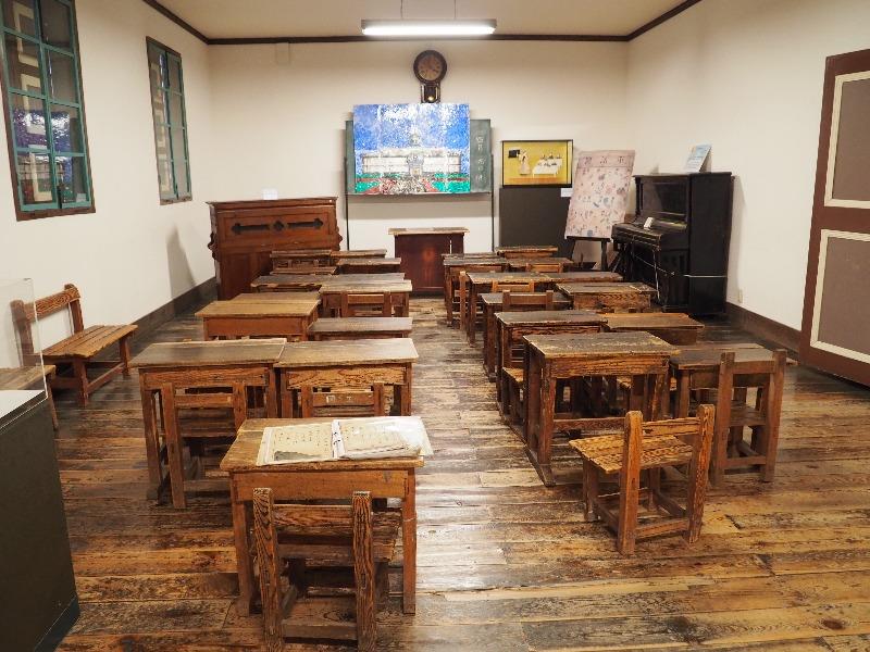 旧開智学校 教室