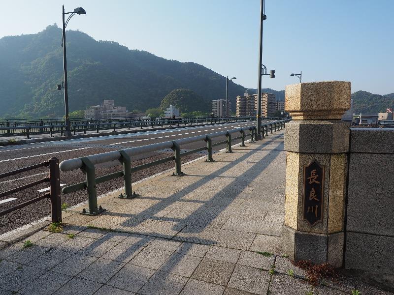 長良橋から岐阜城(左上)(1)