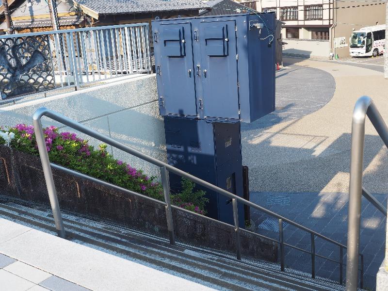 長良橋 鵜飼観覧線乗り場 階段(2)