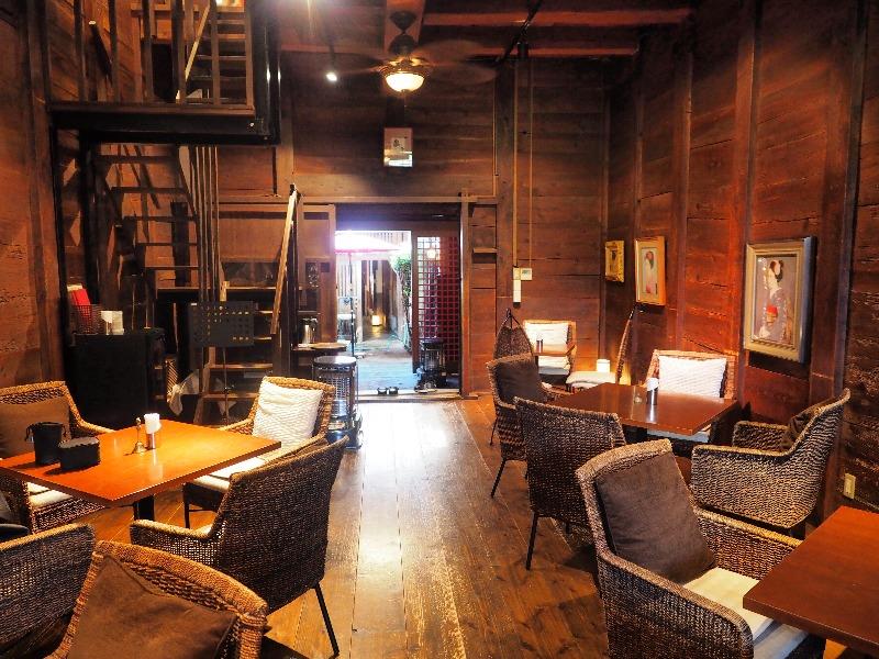 川原町 川原町屋 カフェ(蔵の中)
