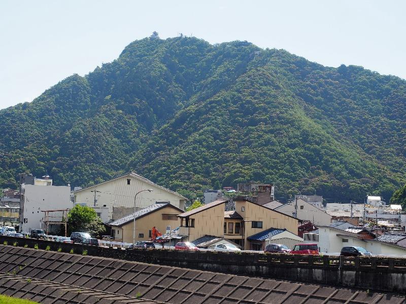金華橋から長良川左岸