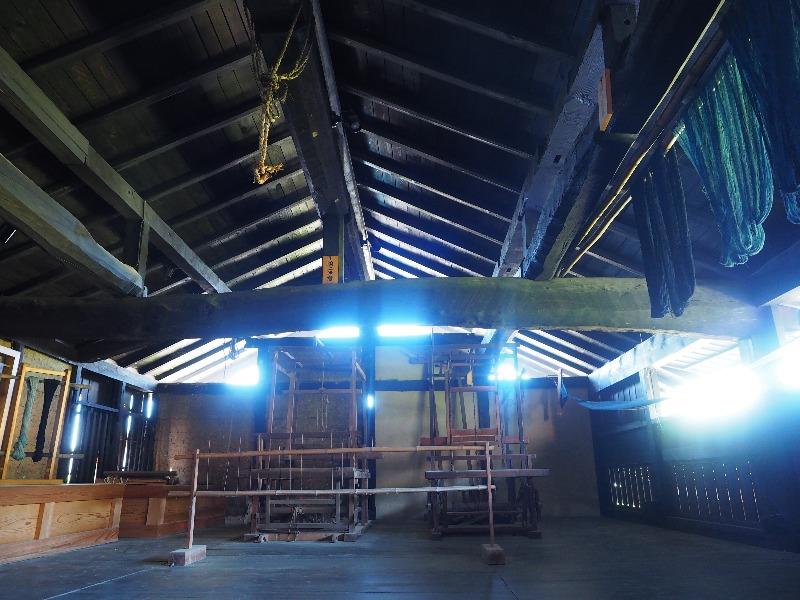 岩村城下町 土佐屋 染工場2階